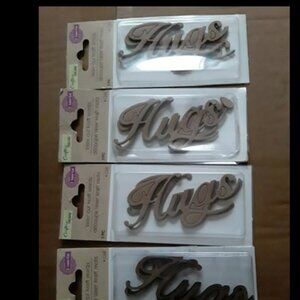 Crafters Square Laser Cut Craft Family Word Hugs, 3-ct. Packs learning teach